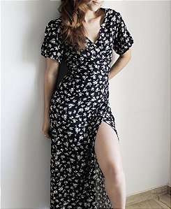 Vestido Midi Envelope Lily