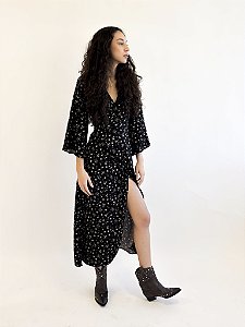 Vestido Longo Envelope Duna