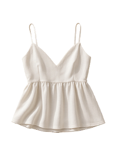 Blusa de Alcinha Branca Off White