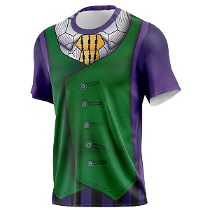 Camiseta Coringa Super Herói Tecido Dryfit