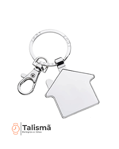 Chaveiro Personalizado Metal Casa