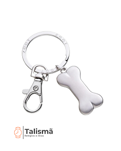 Chaveiro Personalizado Metal Osso
