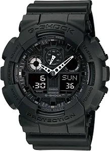 Relógio Casio G-shock Masculino Anadigi Preto