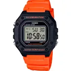 Relógio Casio Masculino Laranja W-218h-4b2vdf