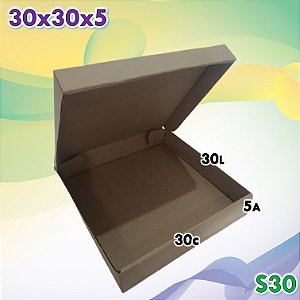 25 Caixas 30x30x5 para Doces Salgados esfirras