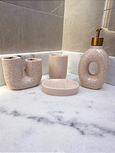 Conjunto Banheiro 4 Peças Mescla