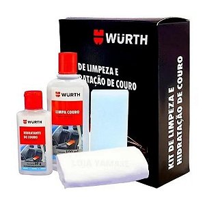 Kit Limpeza e Hidratação de Couro - WURTH