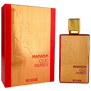Perfume Árabe Oud Amber Rouge Eau de Parfum - Manasik 100ml