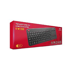 TECLADO SFIO C TOUCHPAD KWT200BK C3TECH