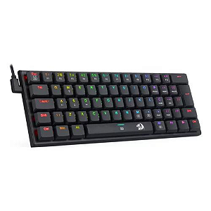 Teclado Mecânico Redragon Anivia  RGB ABNT2 Sw Marrom K614