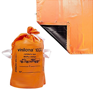 Lona Vinilona 1000 Sansuy Original 3,5x6,5 Laranja 6,5x3,5