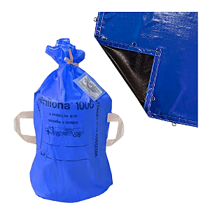 Lona Vinilona 1000 Sansuy Original 6x8 Azul 8x6