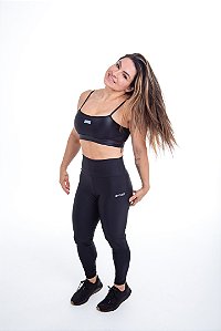 Calça Legging SNELL Microcanelado Preto