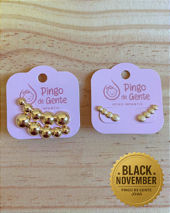 Brincos Mãe e Filha Melissa