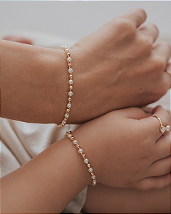 Pulseiras Mãe e Filha Maria