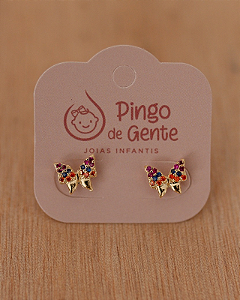 Brinco Rebeca colorido