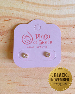 Brinco Malu Rosa Claro