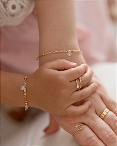 Pulseiras Mãe e Filha Bárbara