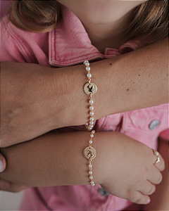 Pulseiras Mãe e Filha Graça