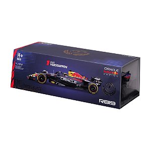 Fórmula 1 Red Bull Verstappen 1:24 Bburago c/ Case Acrilico
