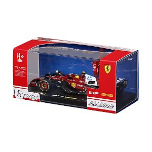 F1 Ferrari Sf-25 Lewis Hamilton #44 2025 1:43 Case Acrilico Vermelho
