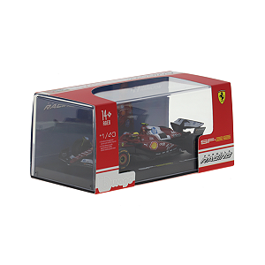 F1 Ferrari Sf-25 Lewis Hamilton #44 2025 1:43 Case Acrilico Vermelho