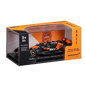 Fórmula 1 Mclaren Mcl39 2025 Norris 1:43 Acrilico E Piloto