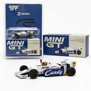 Miniatura Ayrton Senna Toleman 1984 Mini GT 1:64