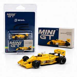 Miniatura Ayrton Senna Lotus 99T Monaco 1987 1:64