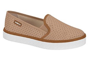 Tênis Slip Feminino Casual MOLECA com Micro Furos Confortável