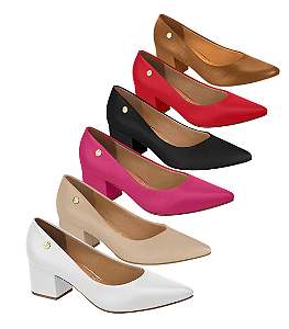 Scarpin Feminino Vizzano Salto 5 cm Confortável Casual