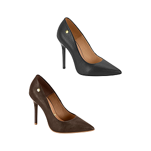 Scarpin Salto Agulha 10 cm Feminino Vizzano