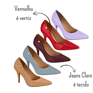 Scarpin Feminino VIZZANO salto 10 cm