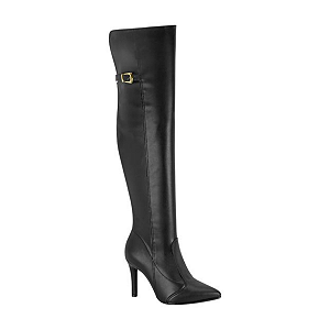 Bota Cano Alto Over Knee Bico Fino Feminina Vizzano Salto 9,5 cm