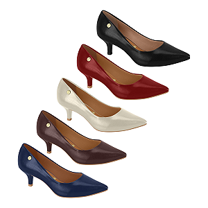 Scarpin VIZZANO 5cm confortável casual Napa Garda