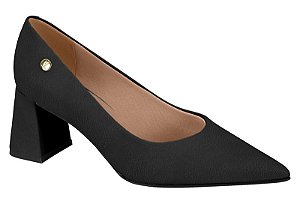 Scarpin Salto Bloco 7cm Feminino Vizzano