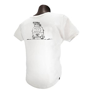 Camiseta Branca Kombi