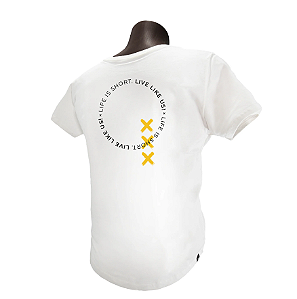 Camiseta Branca Circulo