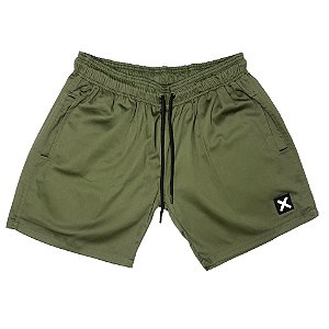 Shorts Sarja Verde Escuro