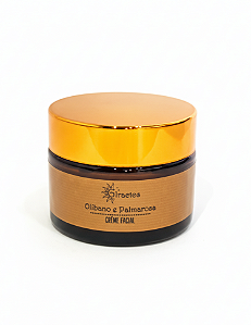 Creme facial - Olíbano e Palmarosa