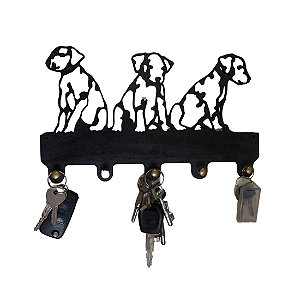 Porta chave cabideiro silueta Cães Essentials Petneon
