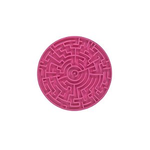Labirinto Pink G Pet Games-Tapete para Lamber e Comedouro para
