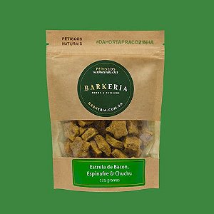Estrela de Bacon, Espinafre e Chuchu Barkeria - 125g