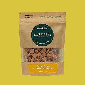 Petisco de Treino - de Banana e Gengibre Barkeria - 125g