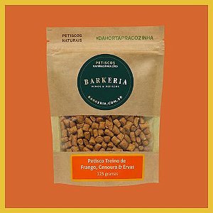 Petisco de Treino - Frango, Cenoura e Ervas Barkeria - 125g