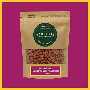 Petisco de Treino - Lombinho, Abacaxi e Mel Barkeria - 125g