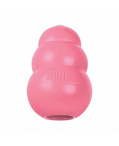 Kong Puppy Rosa Brinquedo Recheável Para Filhotes - G