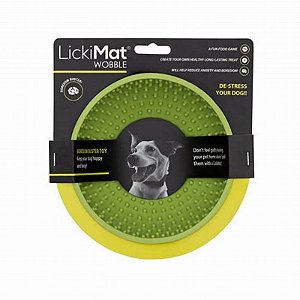 Tapete de Lamber Lickimat Wobble Verde