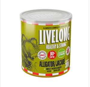 Livelong Sabor Jacaré 300g