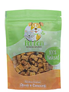 Biscoito sabor Atum e Cenoura 100g - Pet Bem